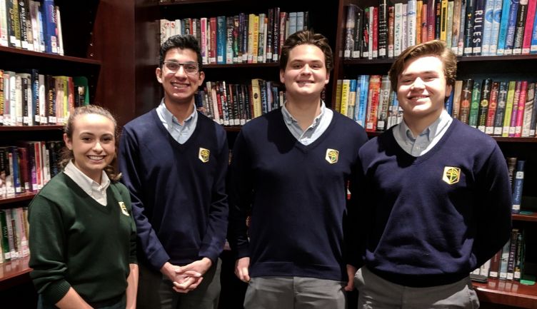 STS competes at the Senior National Debate tournament 