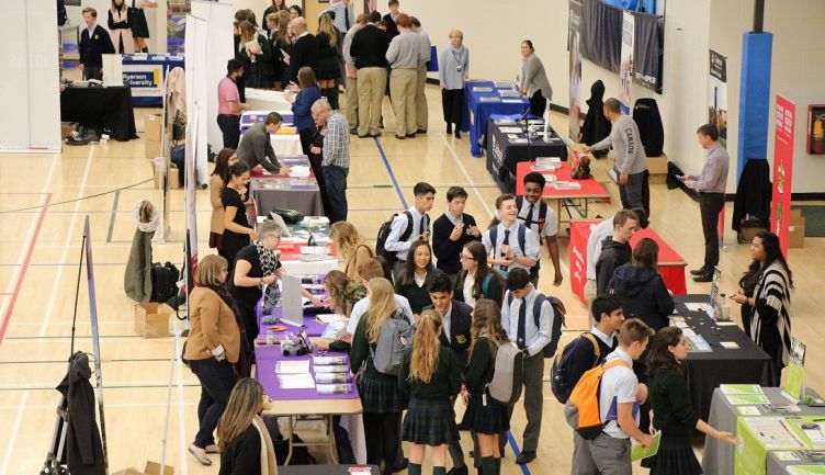 STS hosts university representatives for our annual out-of-province University Fair 