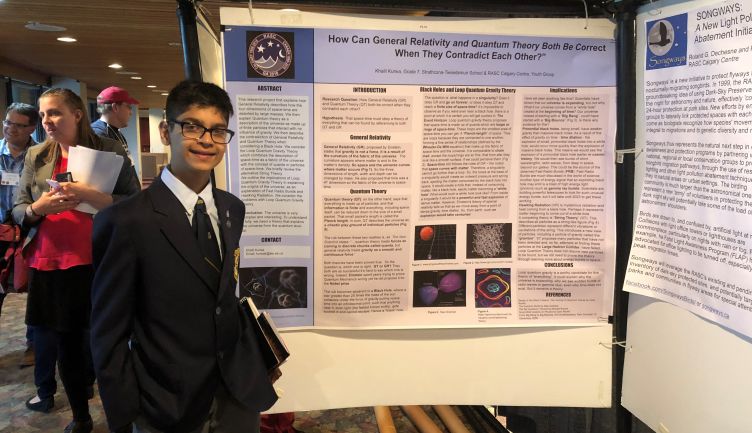 STS Students present at astronomy club by Hassan K. '25