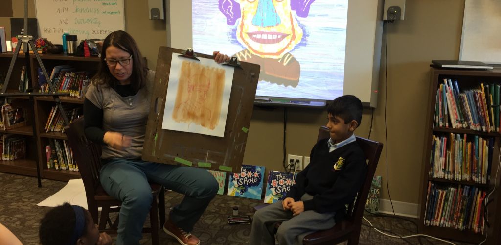 Kindergarten to Grade 3 Students Inspired During Marti McKay Week at STS