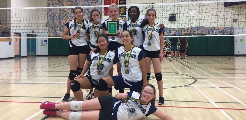 Junior B Girls Volleyball Team Victorious in Olds