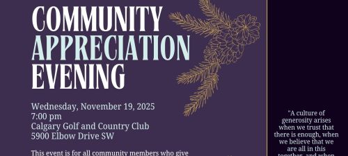 STS Community Appreciation Evening - November 19, 2025