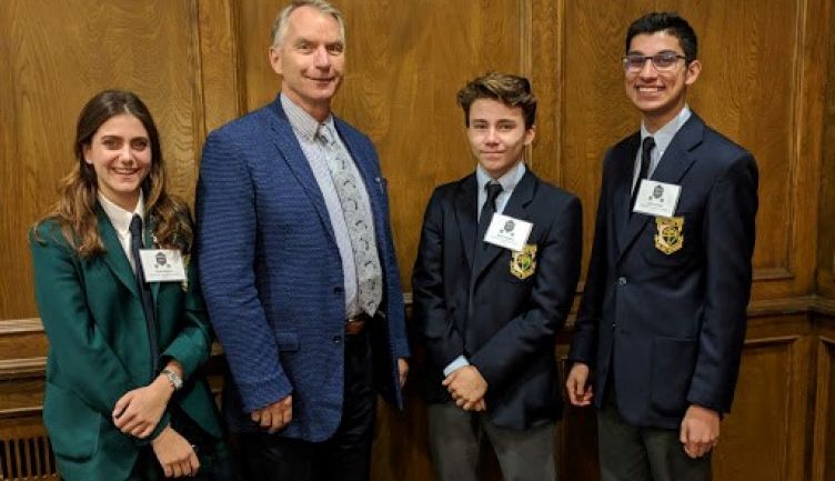 Students Compete at the International Independent Schools Public Speaking Competition Held In Winnipeg