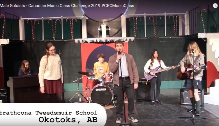 Lachlan H.F '21 recognized as top male soloist in CBC Music Challenge 